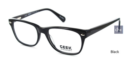Black GEEK GAMER Eyeglasses
