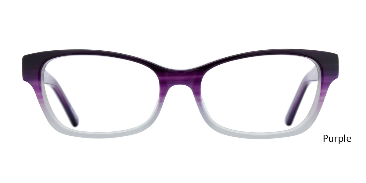 Purple GEEK Kit Cat Eyeglasses