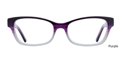 Purple GEEK Kit Cat Eyeglasses