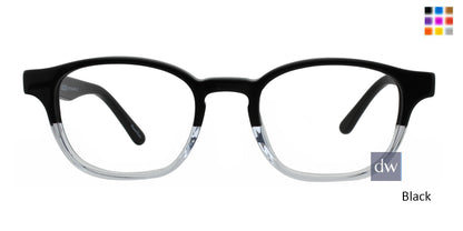 Black GEEK MYSTERY Eyeglasses - Teenager