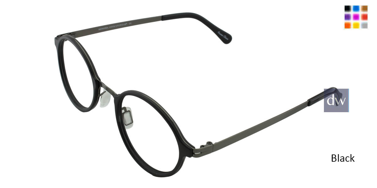 Black GEEK SONOMA Eyeglasses - Teenager