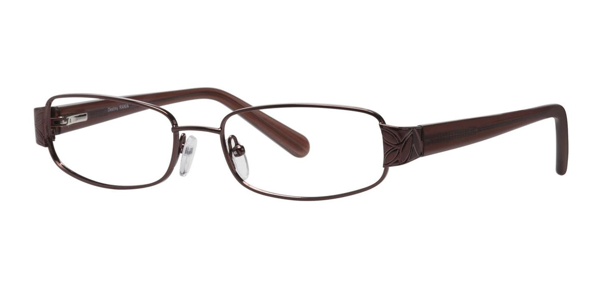 Brown Destiny Rania Eyeglasses.