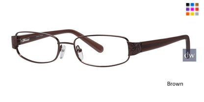 Brown Destiny Rania Eyeglasses.