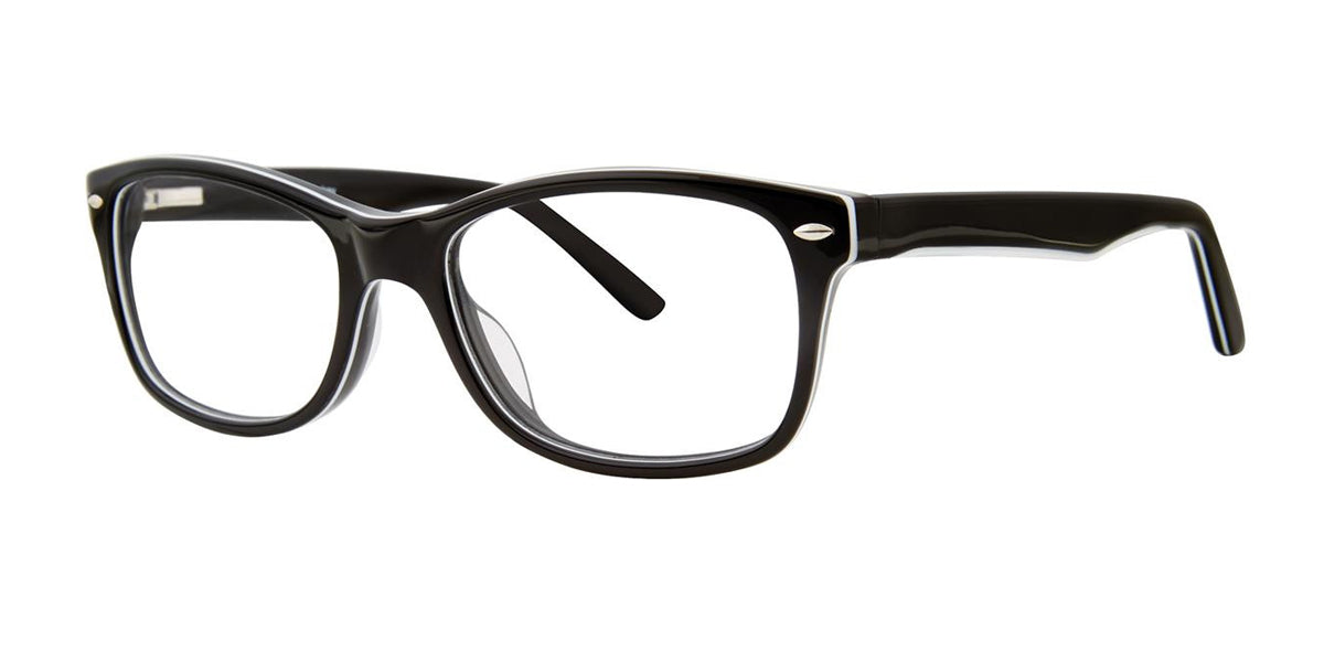 Black Destiny Delray Eyeglasses.