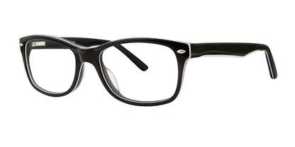 Black Destiny Delray Eyeglasses.