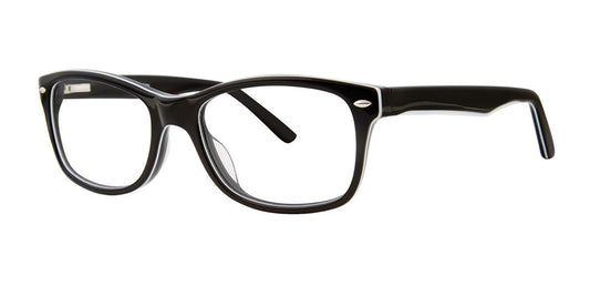 Black Destiny Delray Eyeglasses.