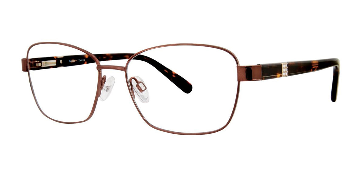 Brown Destiny Darcie Eyeglasses.