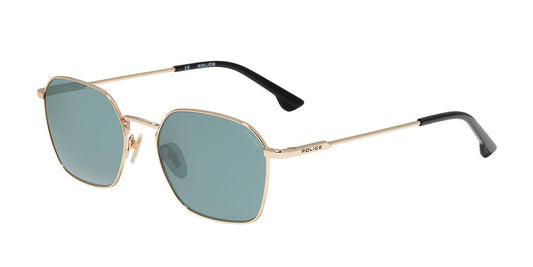 Gold(0300) Police SPL970 Sunglasses.