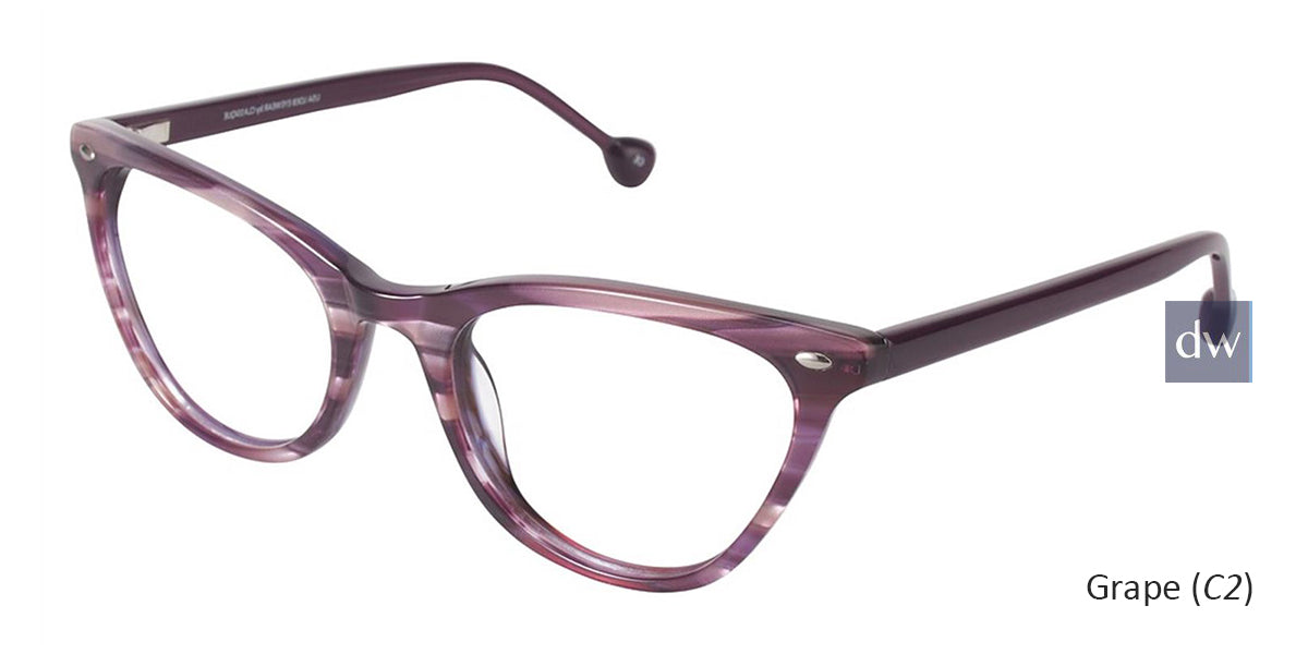 Grape (C2) Lisa Loeb Whistling Eyeglasses.