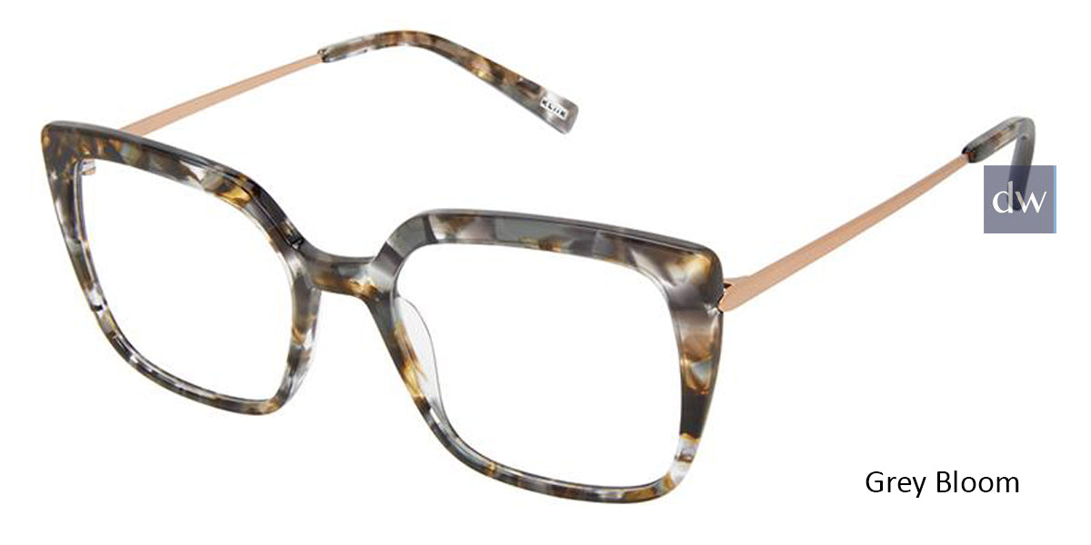 Grey Bloom Kliik Denmark K-709 Eyeglasses - Teenager