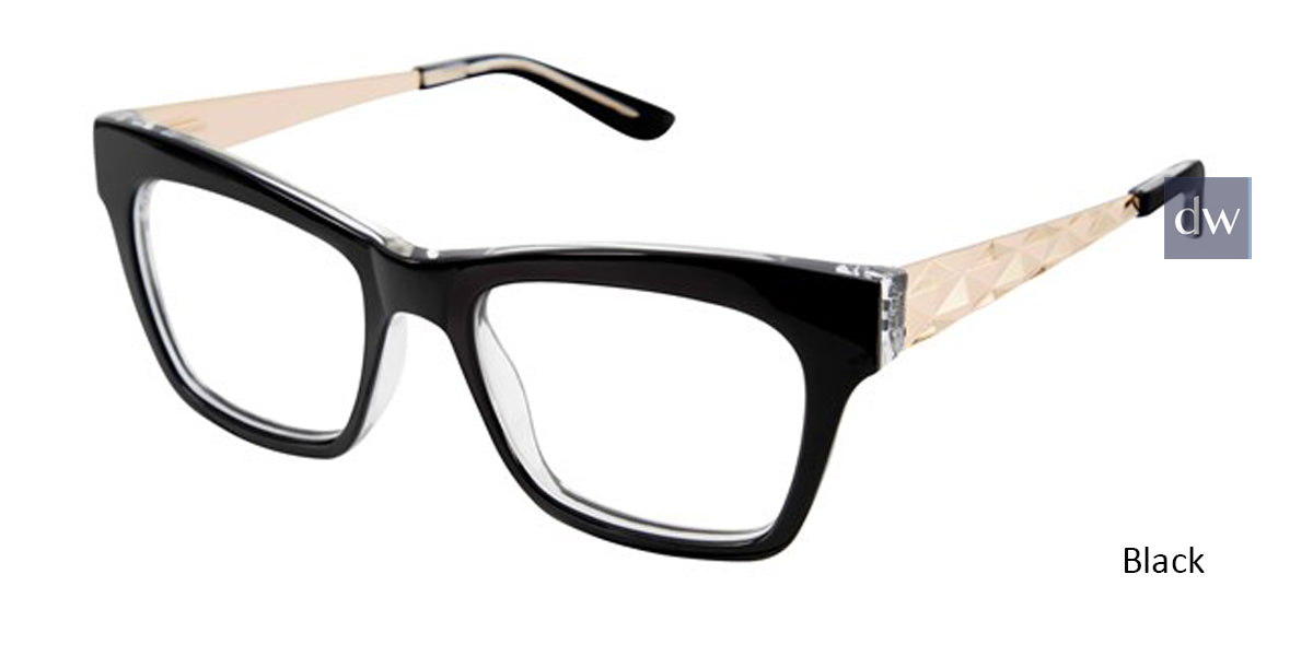 Black Gx By Gwen Stefani GX040 Eyeglasses.