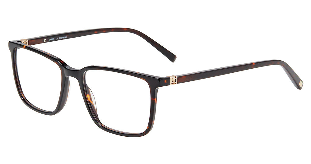 Jones New York VJOM559 Square Eyeglasses in Havana — men's full acetate frame
