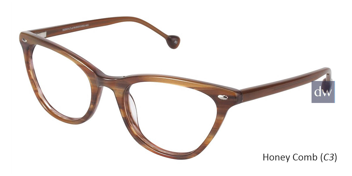 Honey Comb (C3) Lisa Loeb Whistling Eyeglasses.