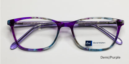 Demi/Purple Daniel Walters EAY908 Eyeglasses