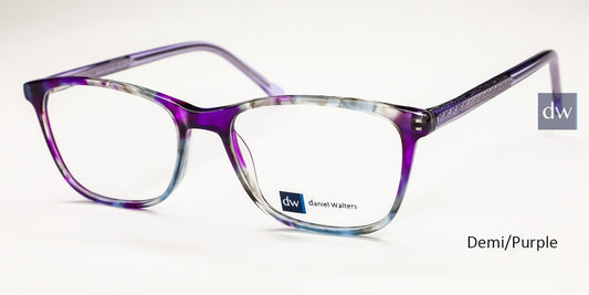 Demi/Purple Daniel Walters EAY908 Eyeglasses