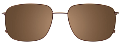 Light Brown Dark Brown Clip On