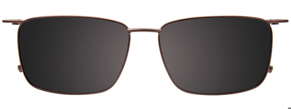 Khaki Gradient Grey Clip On