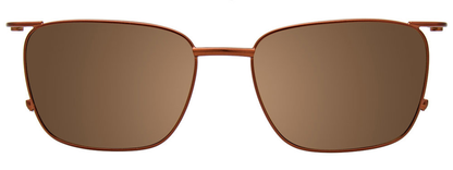 Brown Light Brown Matt Brown Clip On