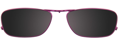 Satin Fuschia Clip On