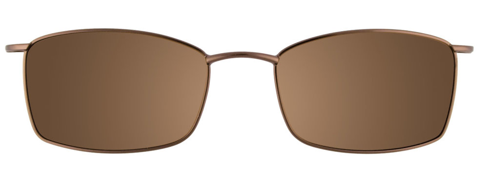 Satin Brown Clip On