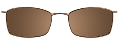 Satin Brown Clip On