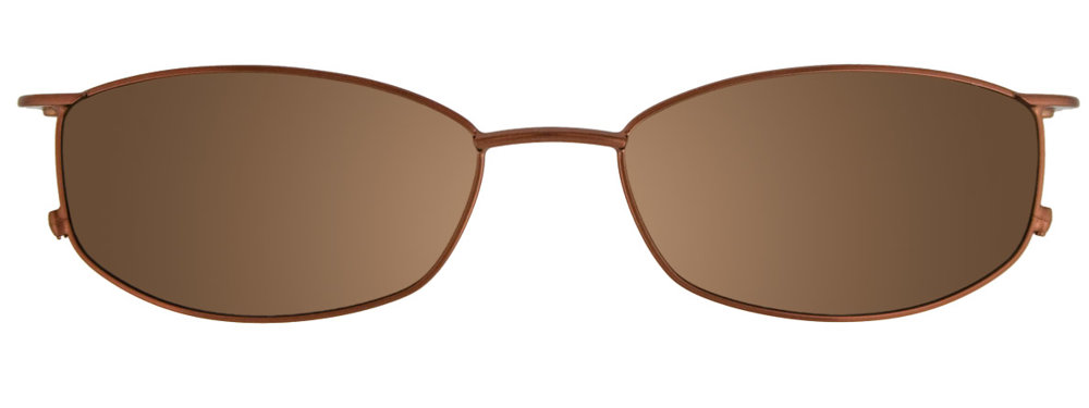 Satin Brown Clip On