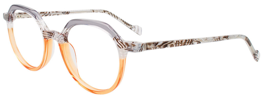 Transparent Grey Orange