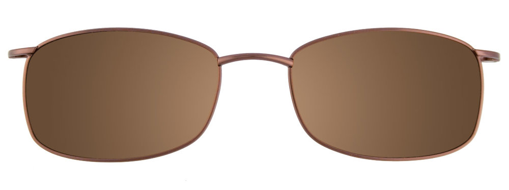Satin Brown Clip On