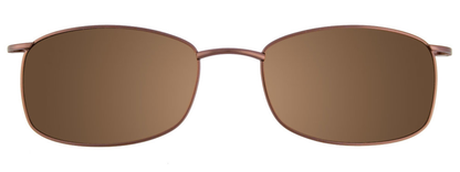 Satin Brown Clip On