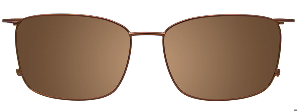 Brown Havana Clip On