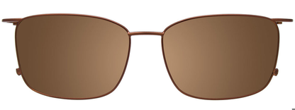 Brown Havana Clip On