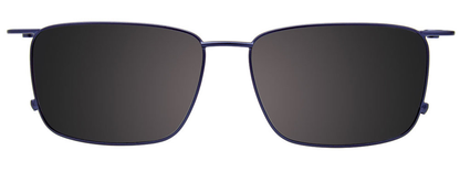 Blue Tortoise Blue Clip On