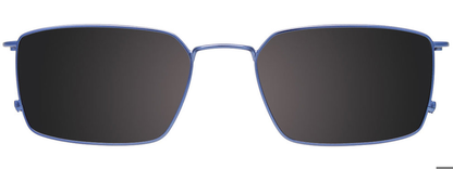 Brown Blue Clip On