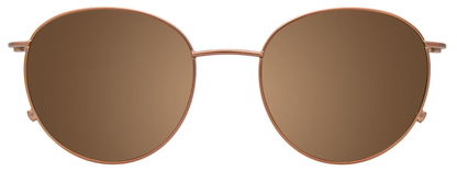 Light Brown Steel Clip On