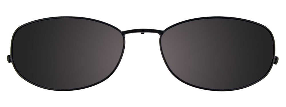 Satin Black Gold Clip On