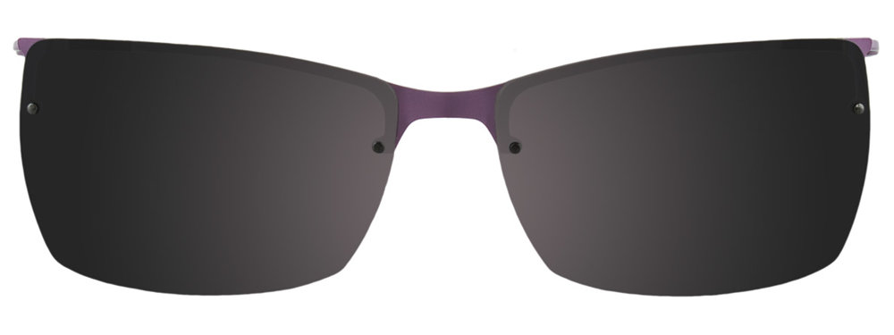Satin Lavender Clip On