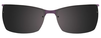 Satin Lavender Clip On