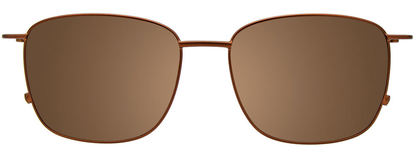 Sat Brown Clip On