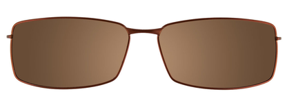 Satin Brown Clip On