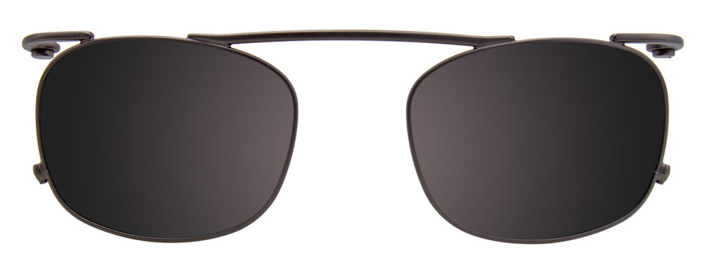 Matt Dark Grey Clip On