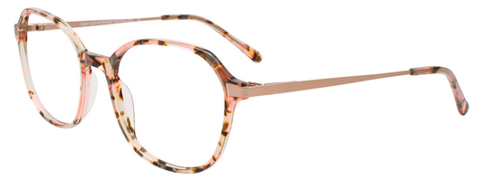 Beige Pink Tortoise Rose Gold