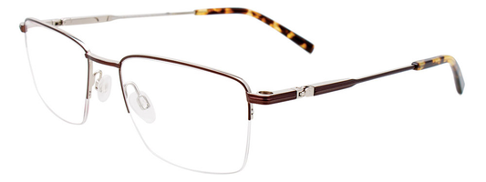 Satin Brown Satin Silver