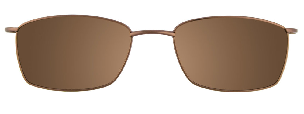 Satin Brown Clip On