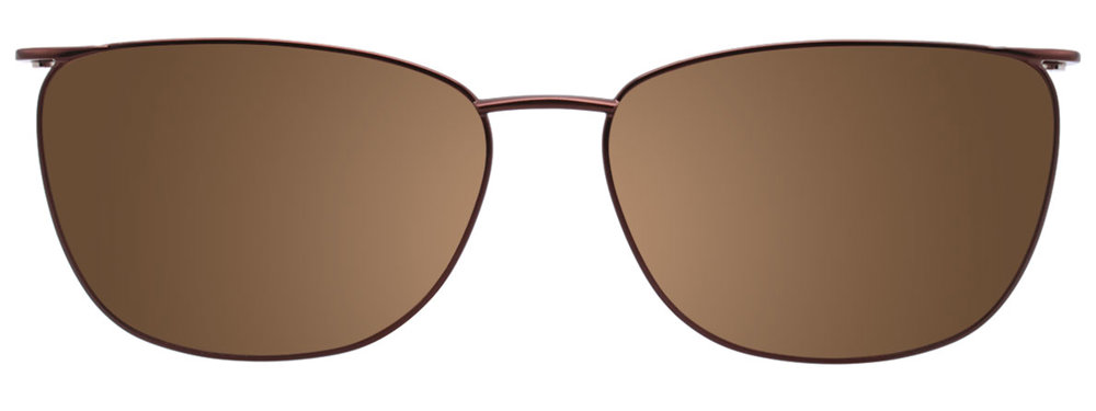 Satin Brown Clip On
