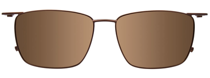 Dark Brn Lt Brn Tort Brown Clip On
