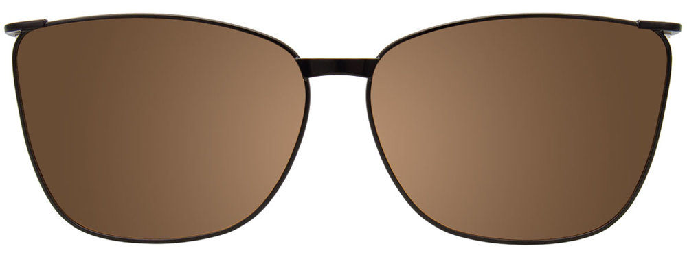 Brown Mix Patter  Clip On