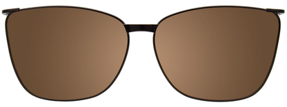 Brown Mix Patter  Clip On