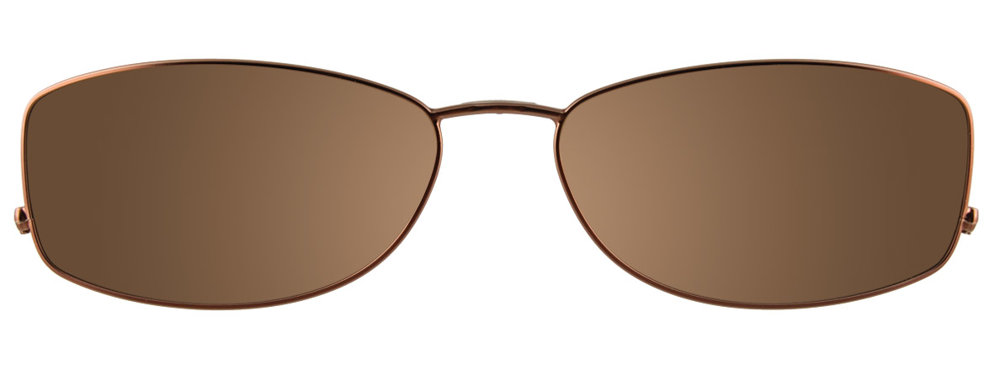 Satin Brown Clip On