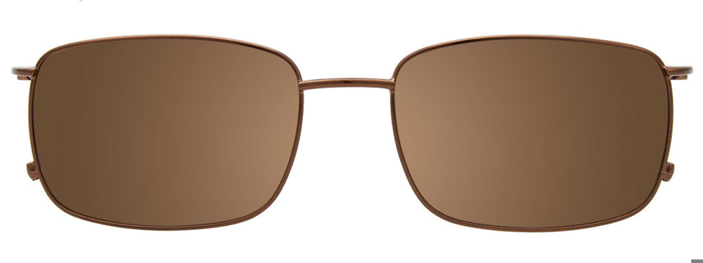 Brown Steel Clip On