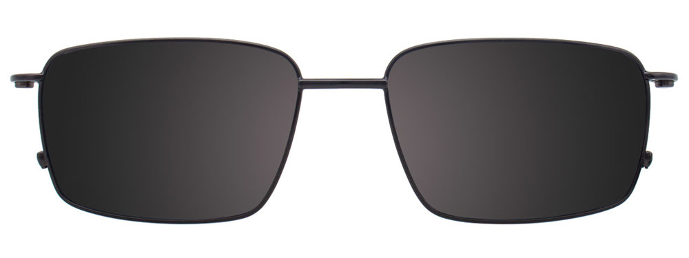 Satin Dark Grey Clip On
